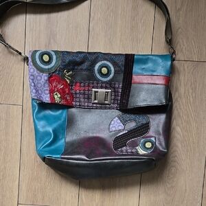 Desigual Colorful Women's Satchel/messenger Crossbody Bag